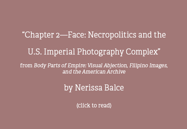 Face: Necropolitics and the U.S. Imperial Photography Complex