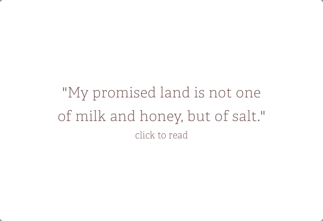 Searching for the Land of Salt